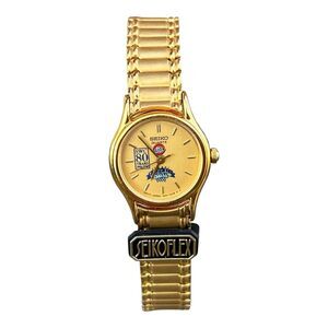 Vintage Seiko Dr Pepper Southwest Conference Classic Womens Watch 1N01-0E19 New
